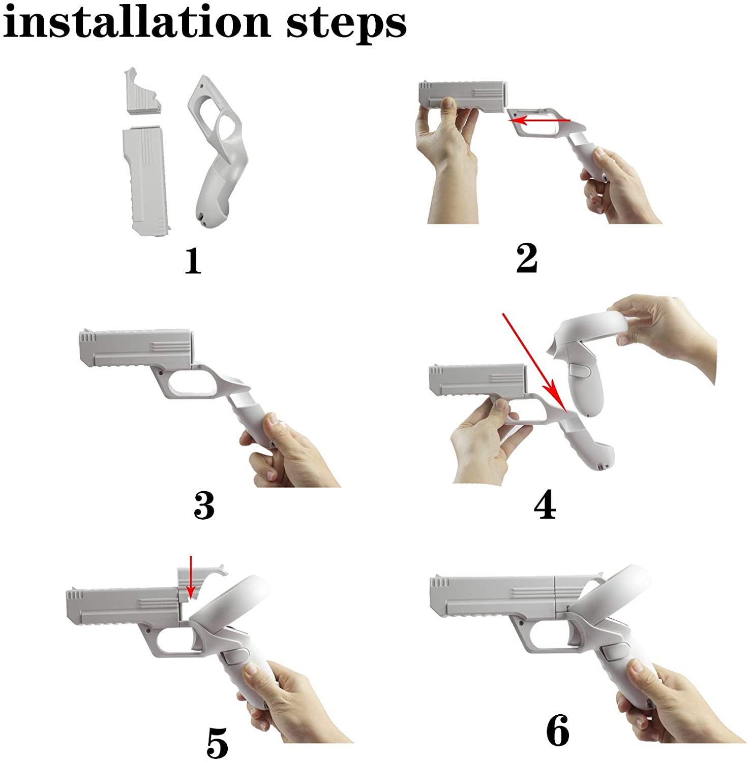 papercraft gun instructions